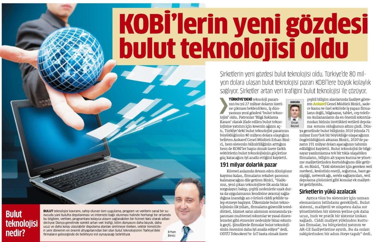 Kobilerin yeni gözdesi bulut teknolojisi oldu